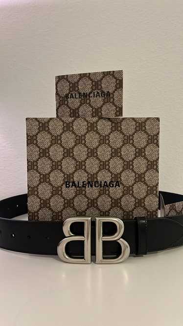 Balenciaga × Gucci Balenciaga X Gucci BB logo Belt