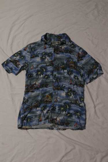 Batik Bay Batik Bay Tropical Vacation Button-Up Sh