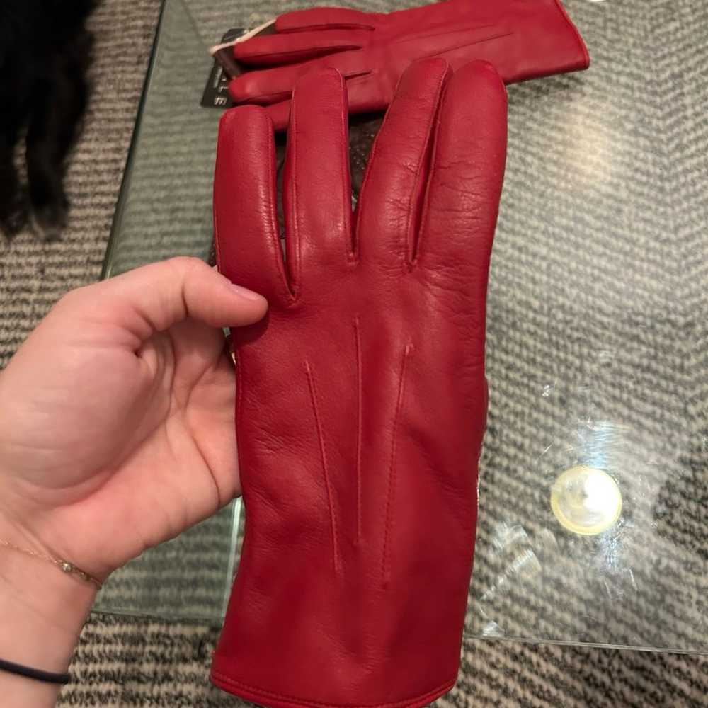 Vintage Leather Gloves - image 2