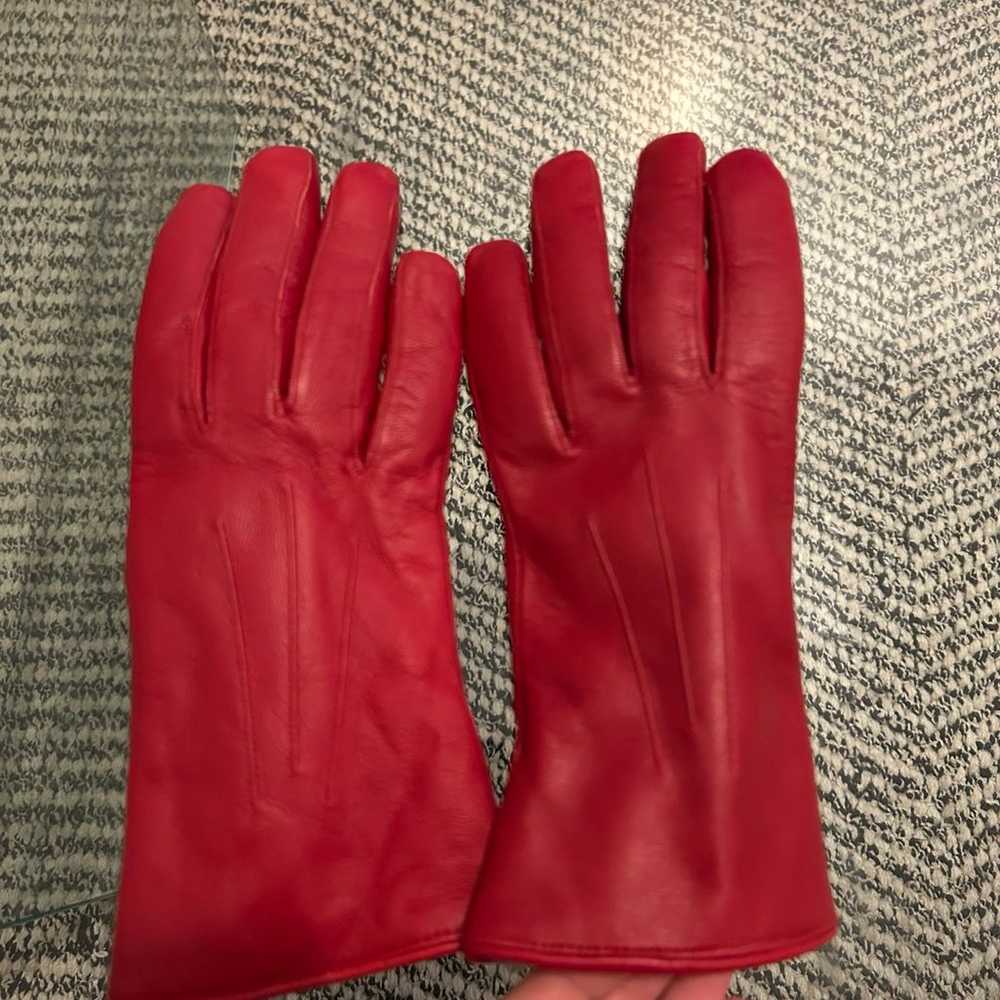 Vintage Leather Gloves - image 3