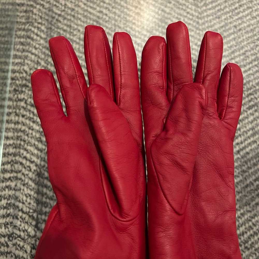 Vintage Leather Gloves - image 4