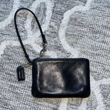 Coach Leather Wristlet - image 1