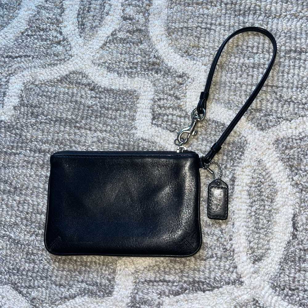 Coach Leather Wristlet - image 2