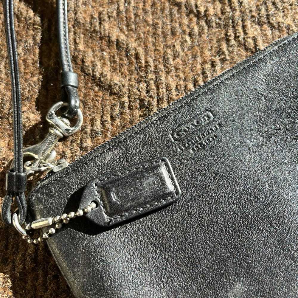 Coach Leather Wristlet - image 3