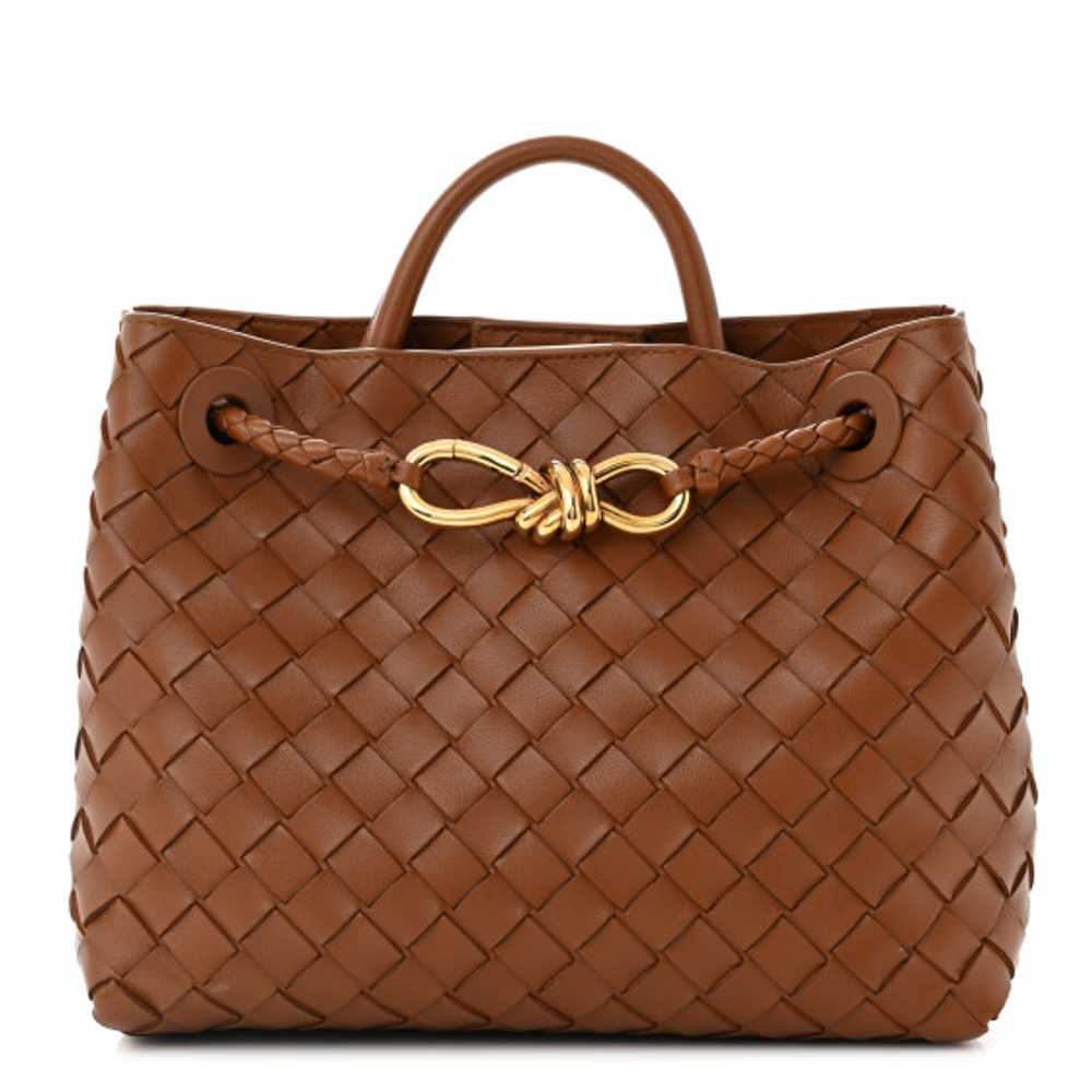 BOTTEGA VENETA Nappa Intrecciato Small Andiamo Sh… - image 1