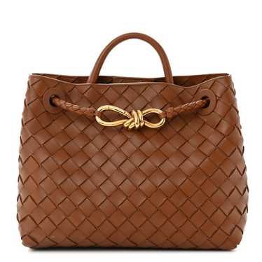 BOTTEGA VENETA Nappa Intrecciato Small Andiamo Sh… - image 1