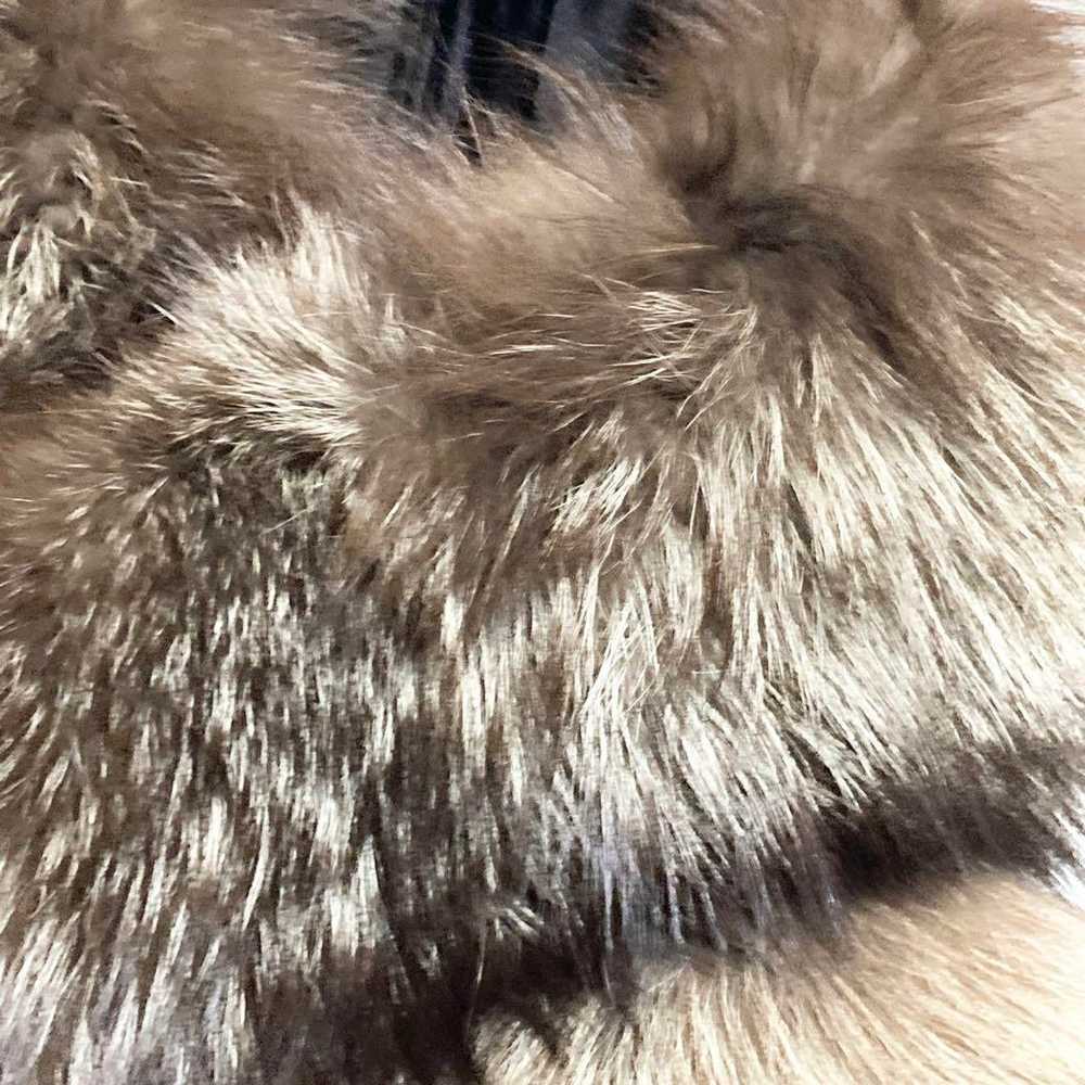 SAGAFOX Volume Real Fox Fur Collar - image 12