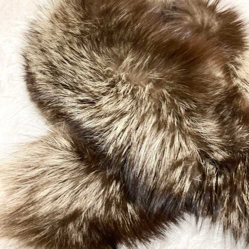 SAGAFOX Volume Real Fox Fur Collar - image 2