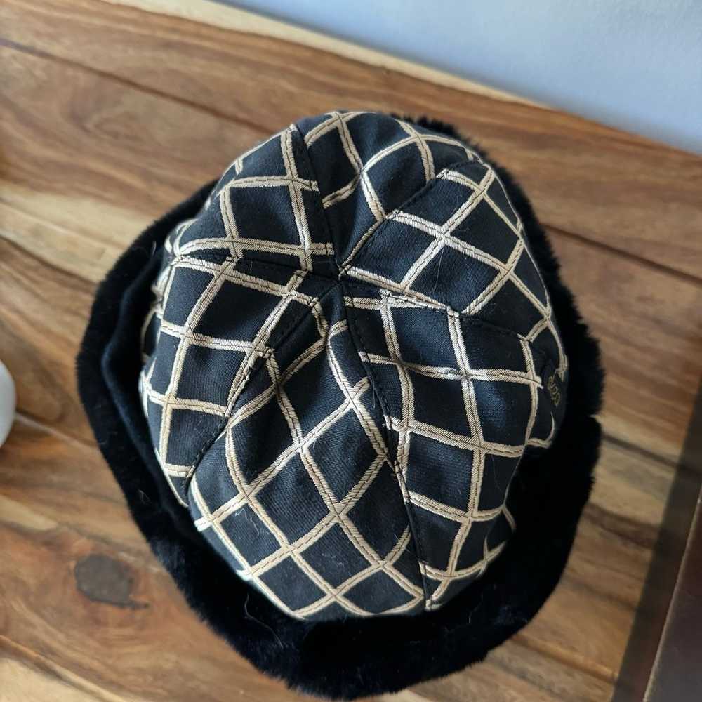 Skea Vintage Faux Fur Bucket Winter Hat Size Small - image 9