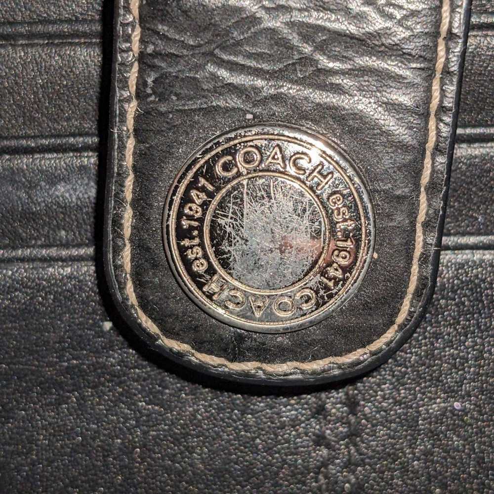 Vintage Coach Signature Zip Around Wallet - image 6