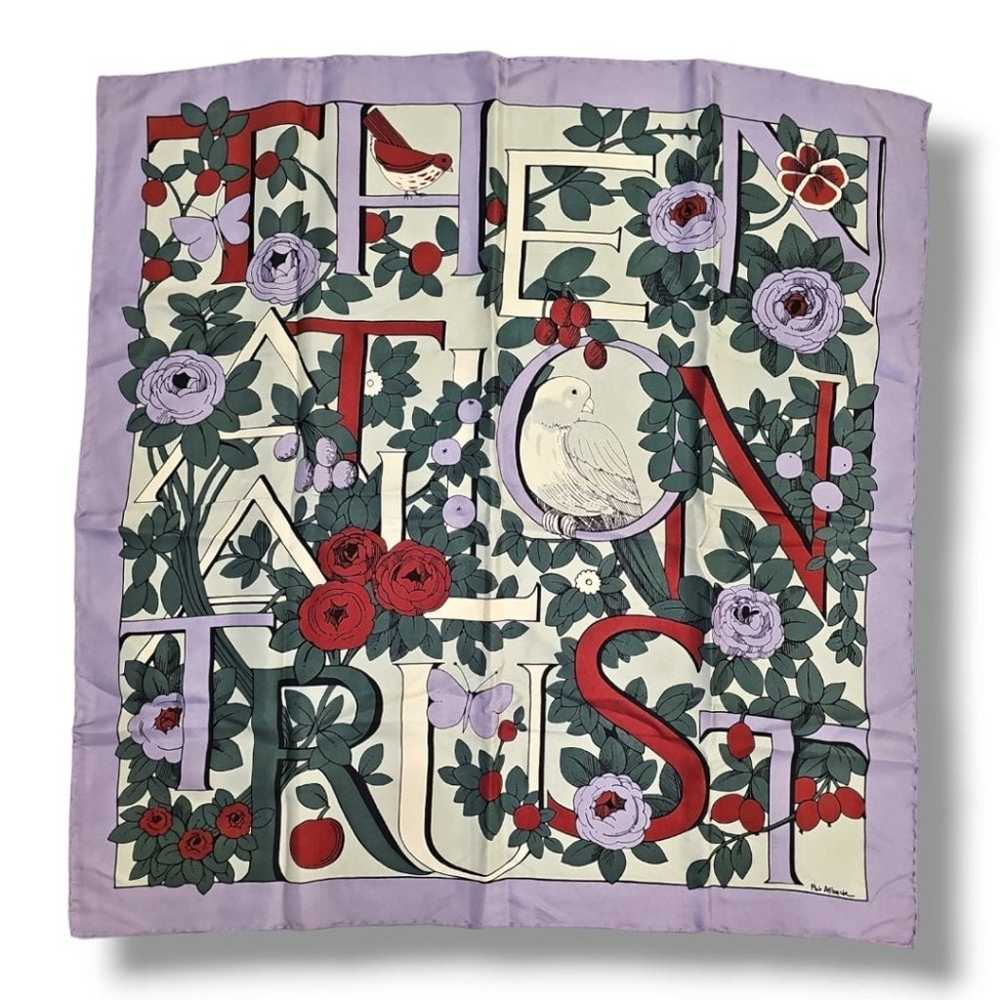 Pat Albeck The National Trust Vintage Purple Prin… - image 2