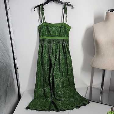 Ulla Johnson Matilde Dress Lichen Size 6 Green Ey… - image 1