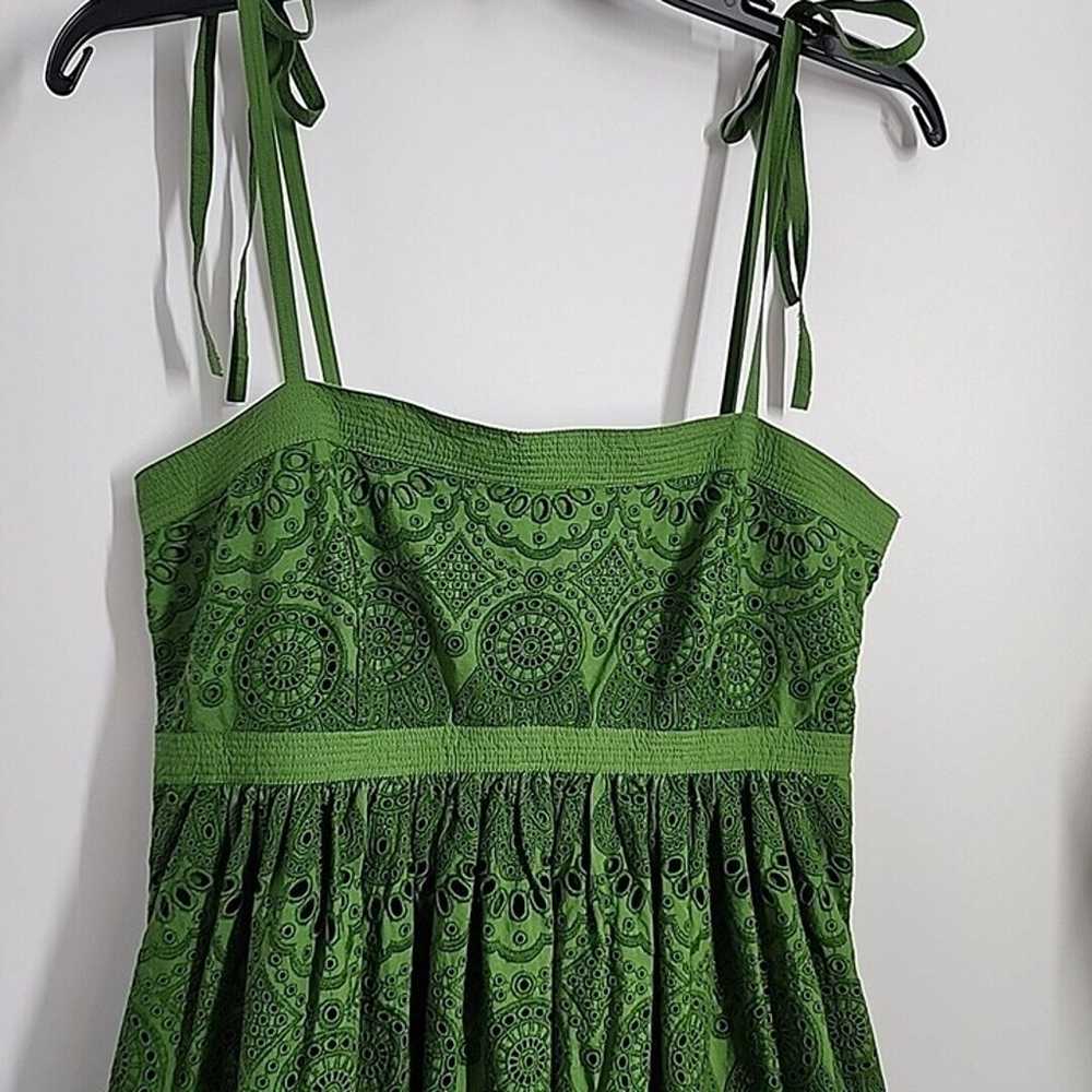 Ulla Johnson Matilde Dress Lichen Size 6 Green Ey… - image 5