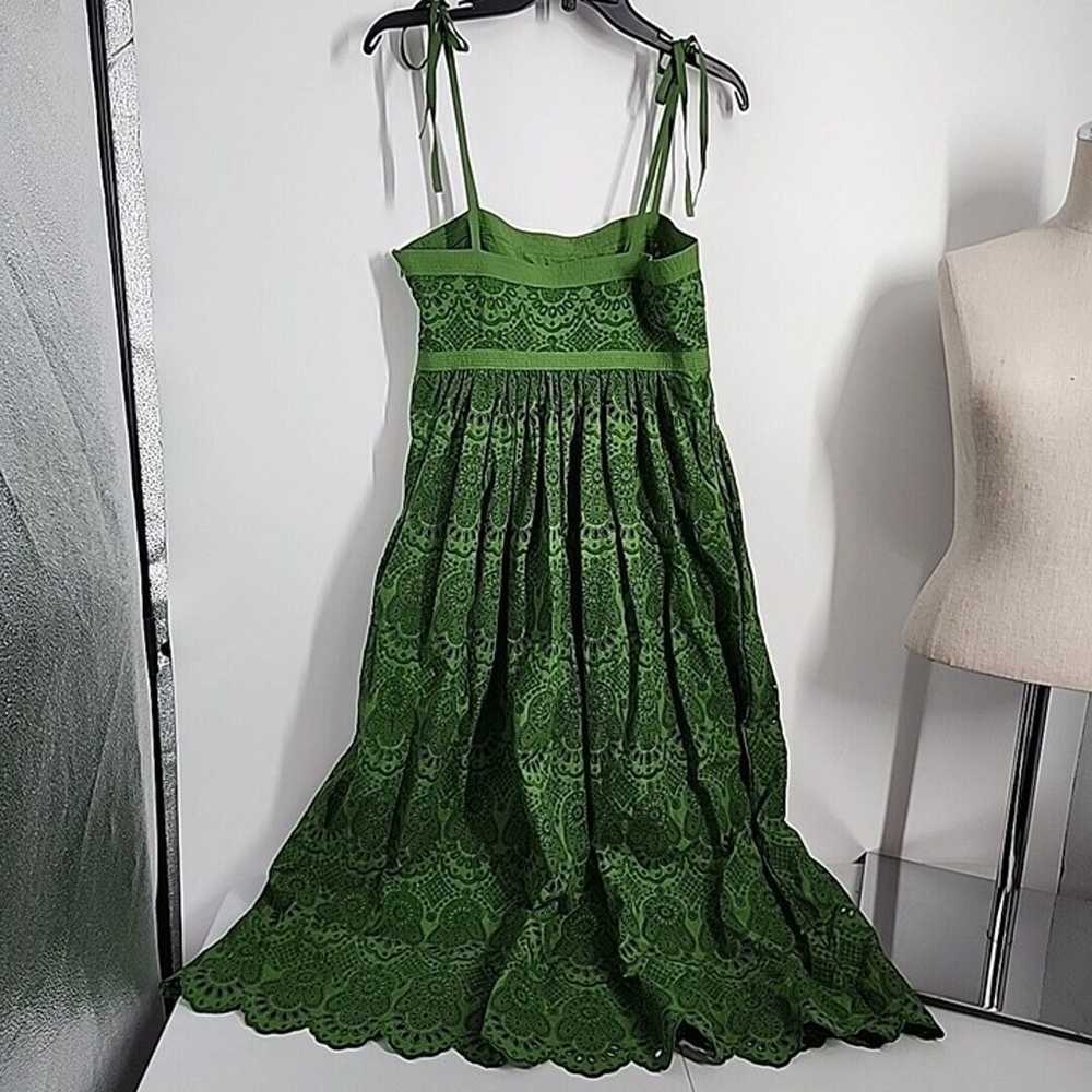 Ulla Johnson Matilde Dress Lichen Size 6 Green Ey… - image 6