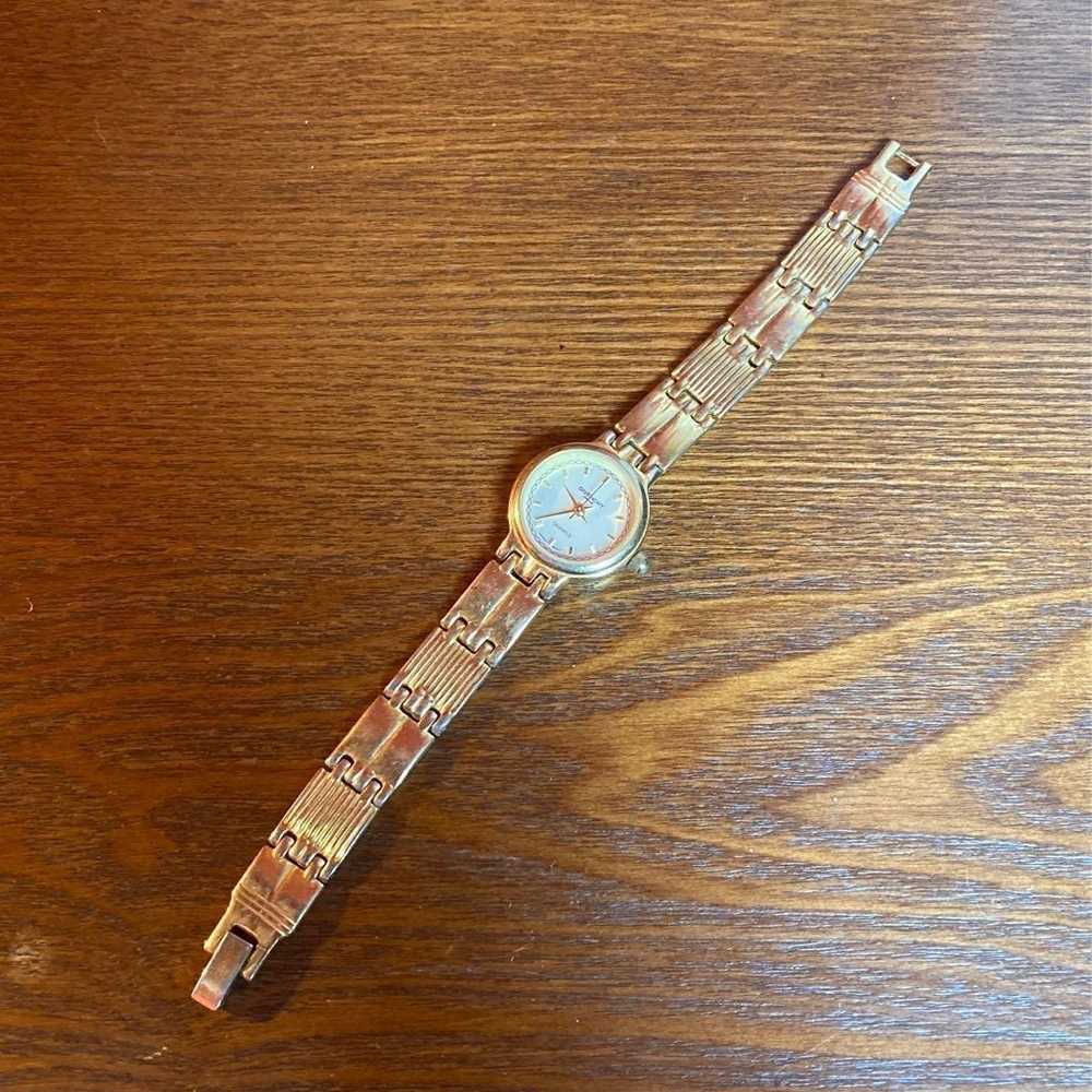 Authentic vintage givenchy women's gold wristwatc… - image 2