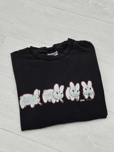 Streetwear × Vintage RARE 90s Poster Pop Rabbits /