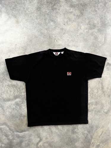 Ben Davis Ben Davis Black Retro Pocket Logo Tee Sz