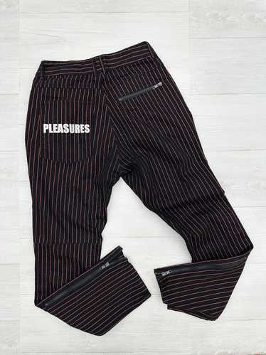 Pleasures Pleasures Black + Red Ankle Zip Punk / G