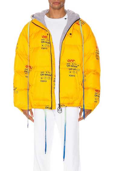 Off-White Off-White Down Industrial Puffer Logo Ov