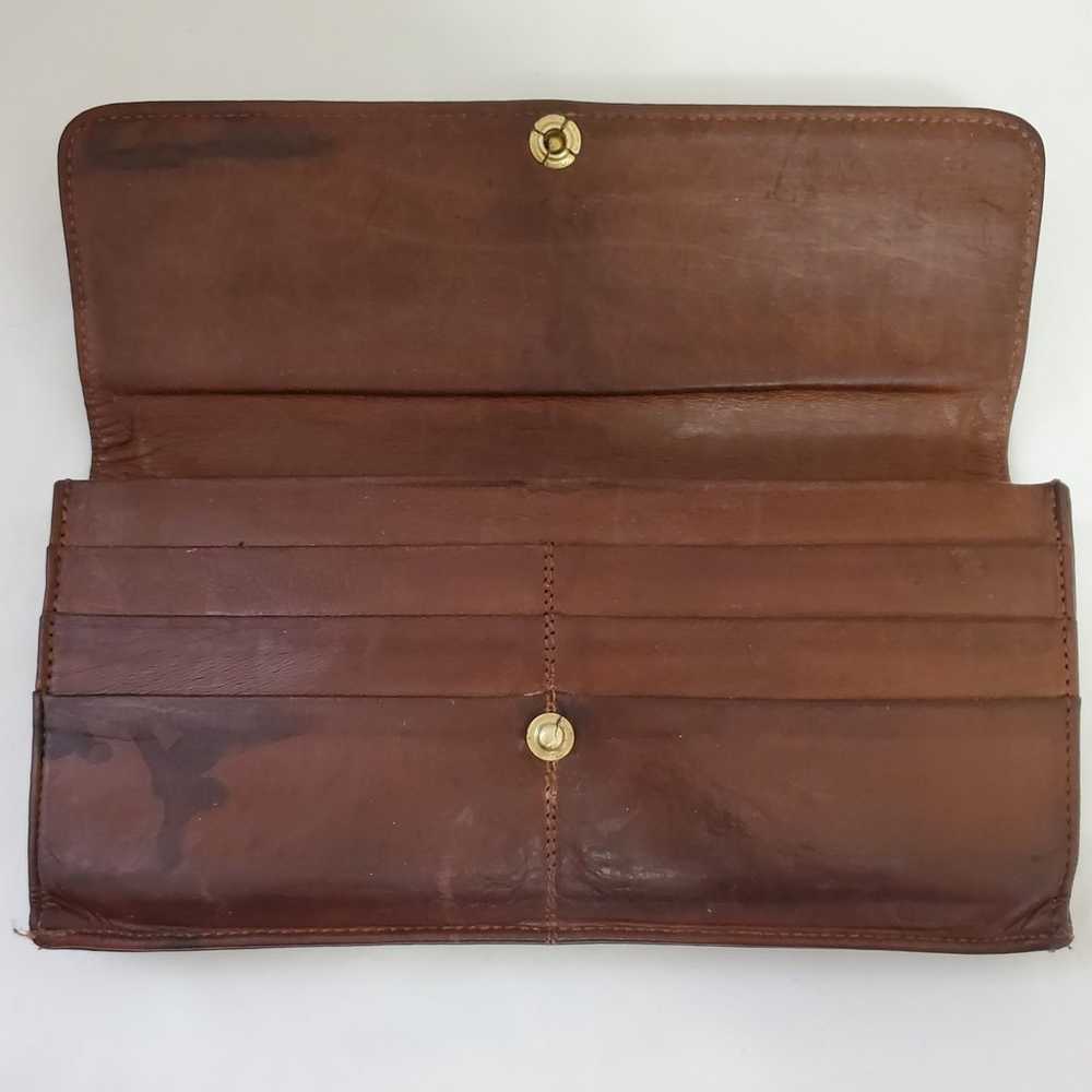 Vintage 80's Coach Slim Wallet - image 7