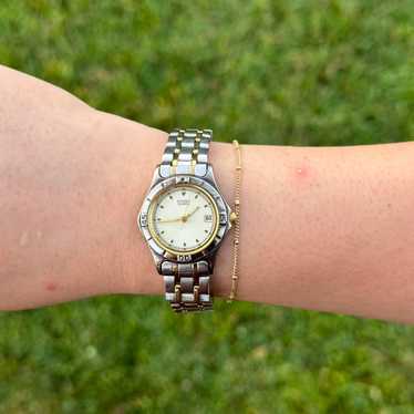 Citizen Women's Gold and Silver Watch Vintage