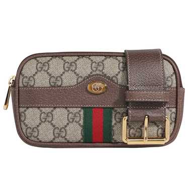 Gucci Ophidia GG Logo Monogram Leather Fanny Pack 