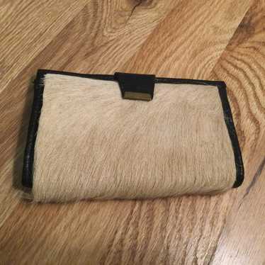 Vintage Pony Hair Kisslock Wallet - image 1