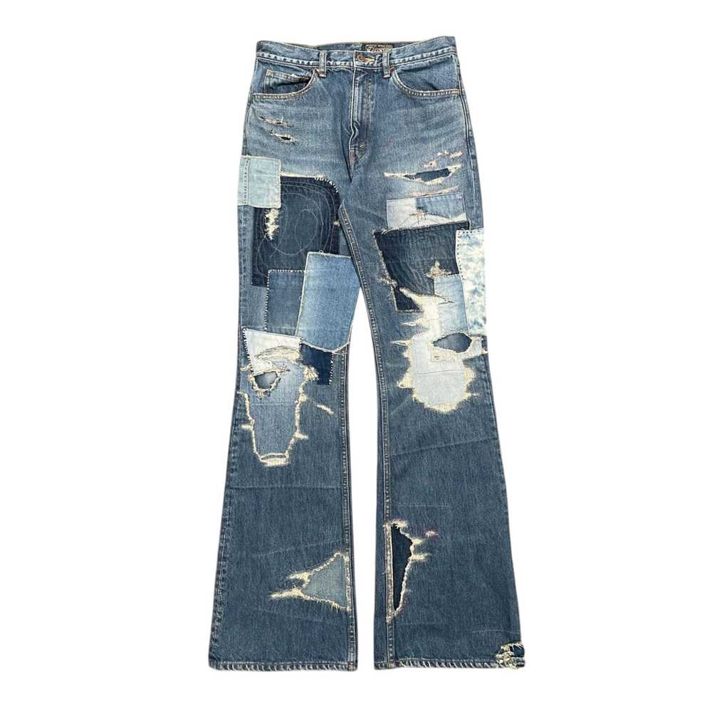 Kapital 14OZ Denim 5P Flare Jeans (Crazy Dixie Re… - image 1