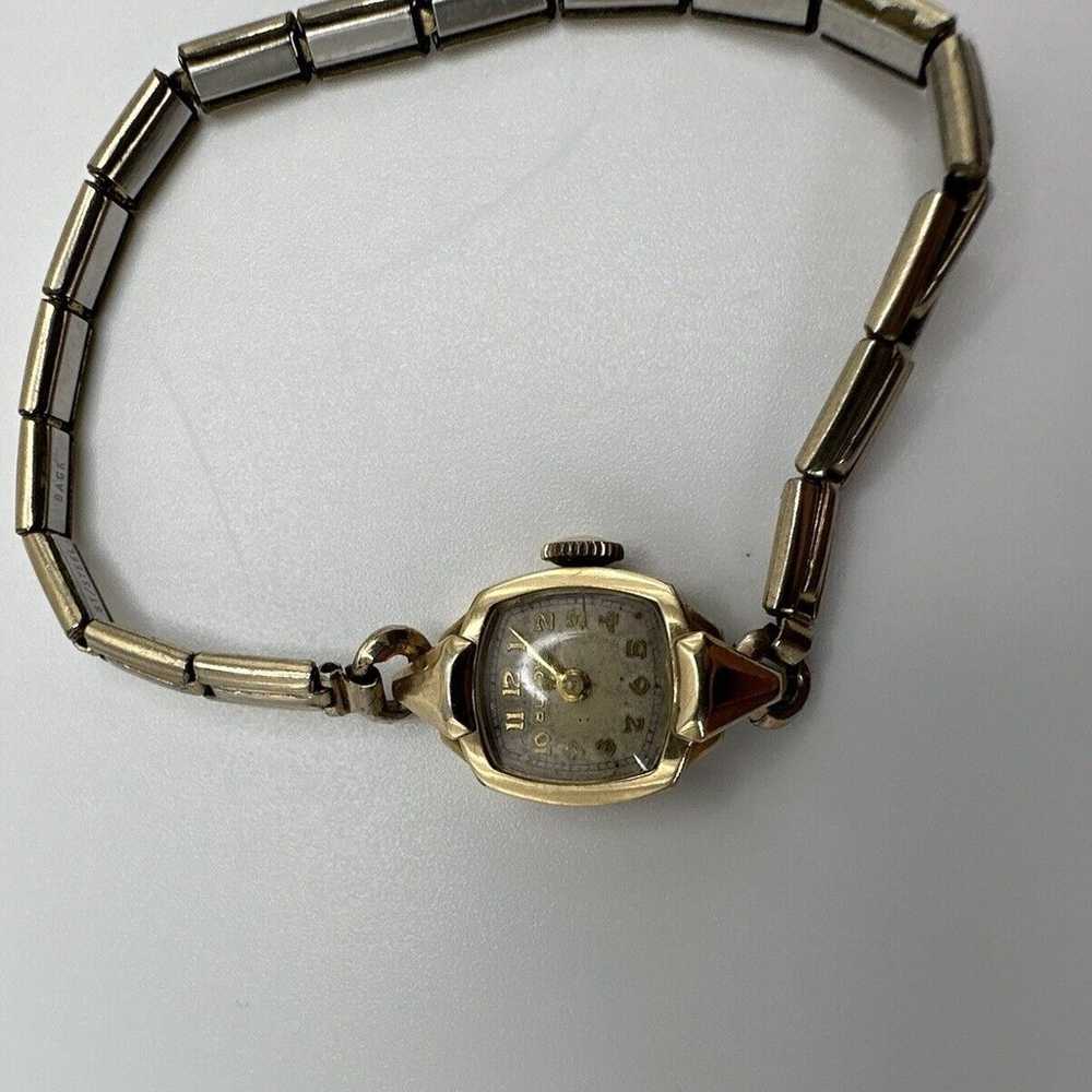 Vintage 16mm Bulova Women’s Wristwatch 10k RGP - image 12