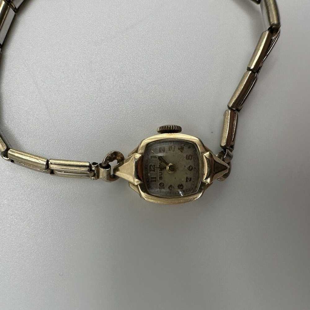 Vintage 16mm Bulova Women’s Wristwatch 10k RGP - image 3