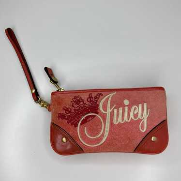 Vintage RARE Juicy Couture Pink Princess Wristlet