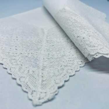 France Vintage Wedding Handkerchief Antique Handke