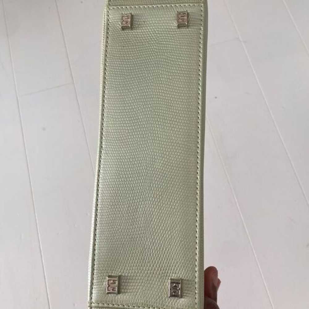 Vintage Escada light green bag. - image 8