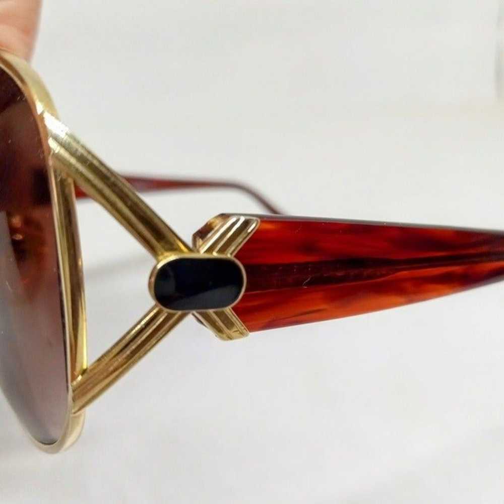 Vintage Riveria Square Metal Sunglasses-Soft Case… - image 6