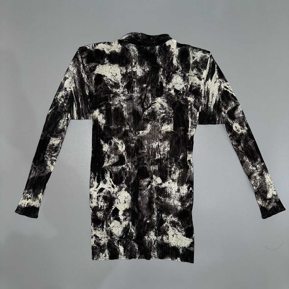 Pleats Please Issey Miyake 90’s Pleats Please - Marble Print jacket