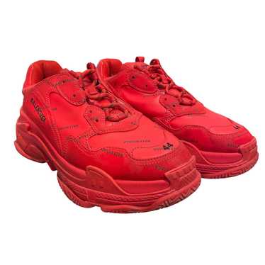 BALENCIAGA/Low-Sneakers/EU 44/All Over Print/RED/… - image 1