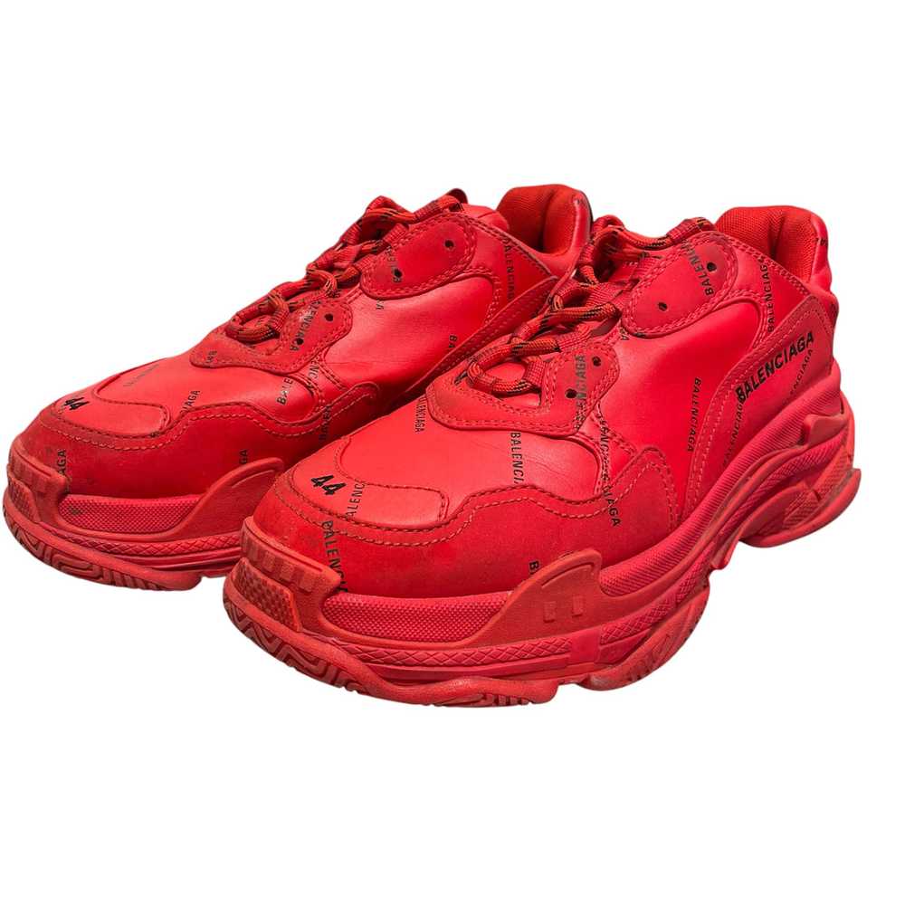 BALENCIAGA/Low-Sneakers/EU 44/All Over Print/RED/… - image 2