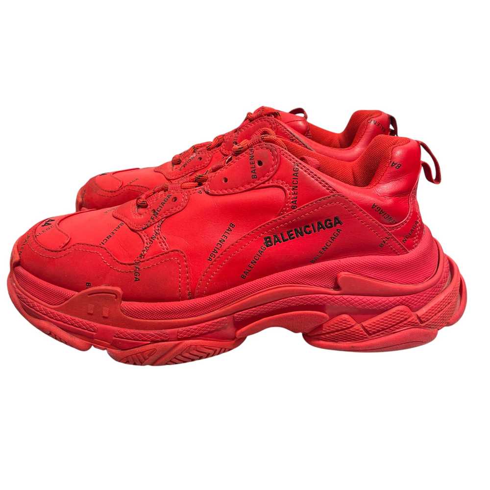 BALENCIAGA/Low-Sneakers/EU 44/All Over Print/RED/… - image 4