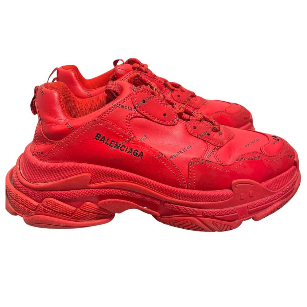 BALENCIAGA/Low-Sneakers/EU 44/All Over Print/RED/… - image 5