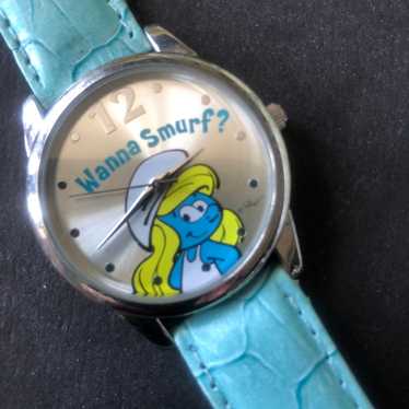 Vintage Watch Smurfette watch