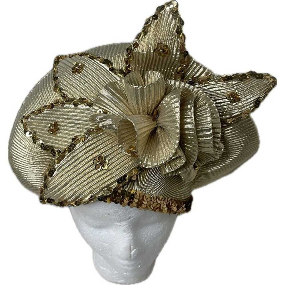 Vintage Mr. Hi's Classic Hat Church Hat fascinato… - image 1