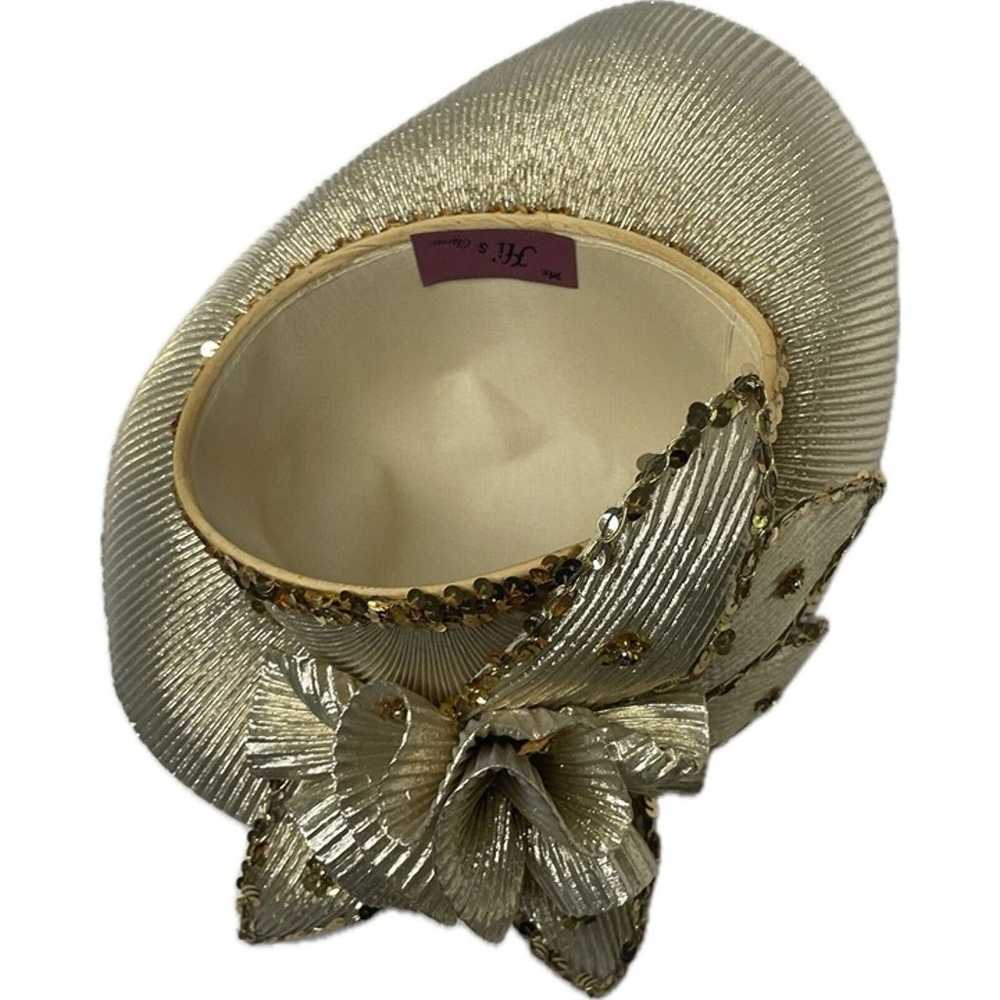 Vintage Mr. Hi's Classic Hat Church Hat fascinato… - image 7