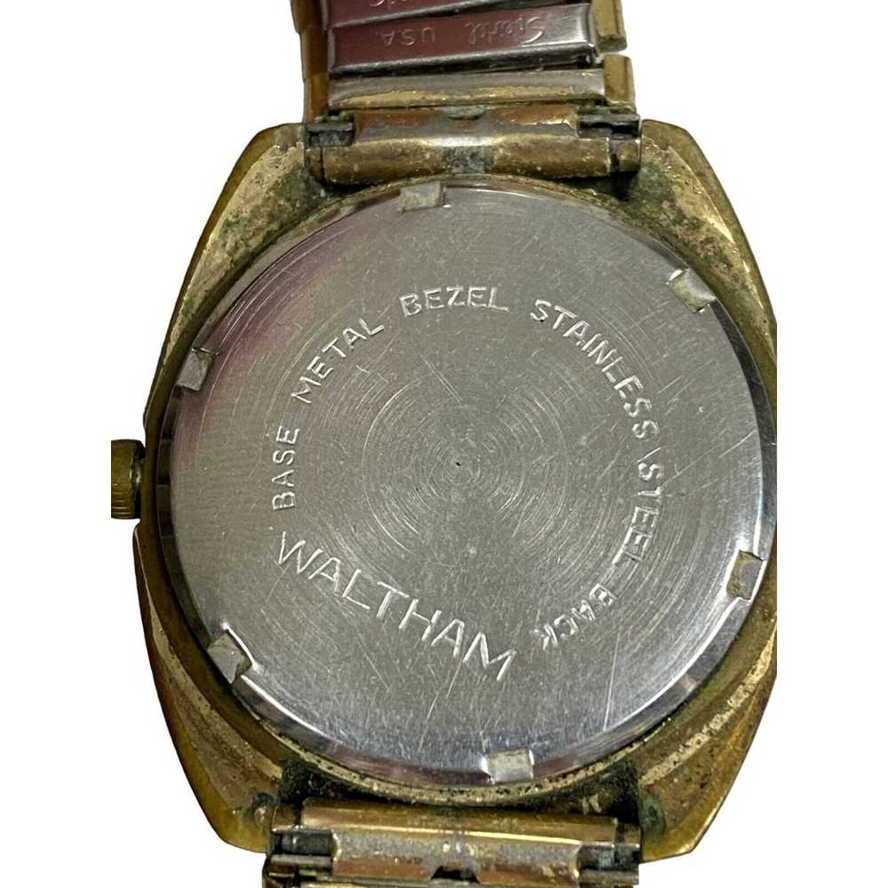 Vintage Waltham 17 Jewel Men's Mechanical Oval Wa… - image 4