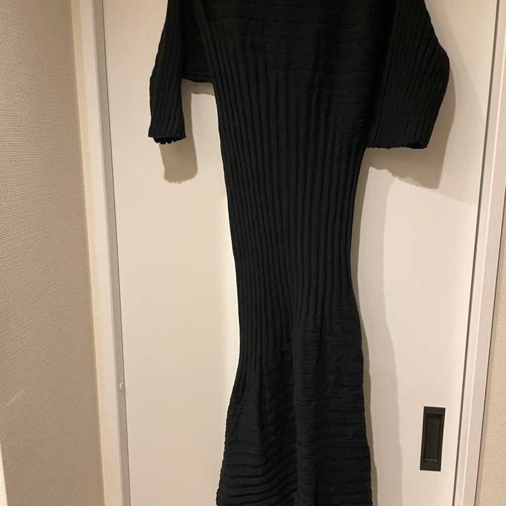 Issey Miyake Knit Dress 2 Black - image 2