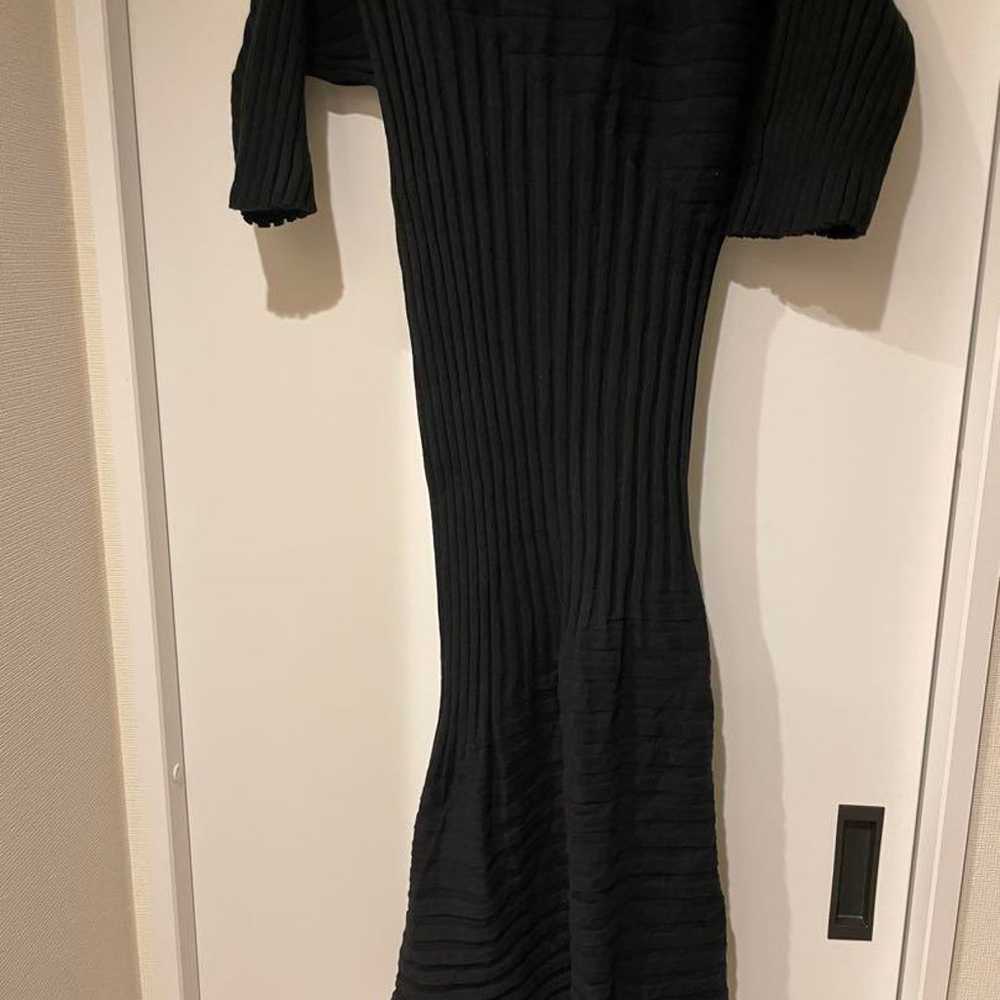 Issey Miyake Knit Dress 2 Black - image 3