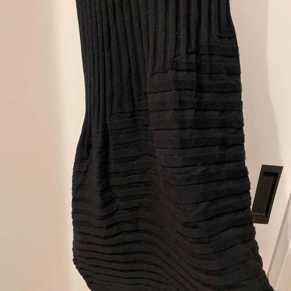 Issey Miyake Knit Dress 2 Black - image 4