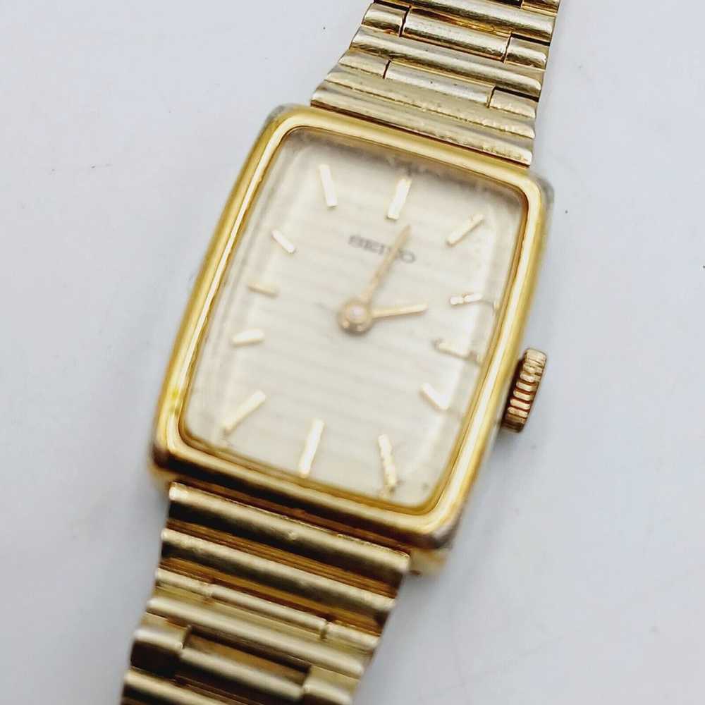 Vintage Seiko Manual Wind 17J Womens Watch 11-480… - image 6