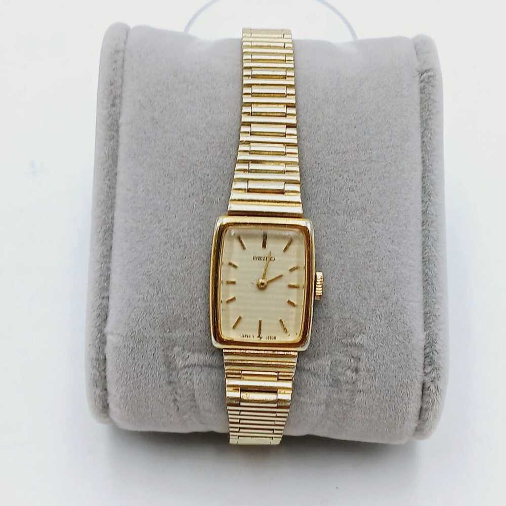 Vintage Seiko Manual Wind 17J Womens Watch 11-480… - image 8