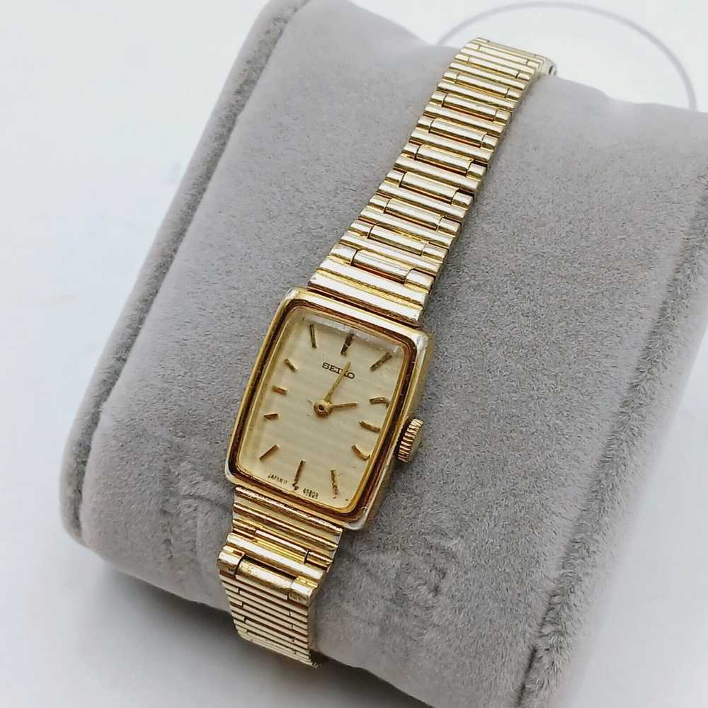 Vintage Seiko Manual Wind 17J Womens Watch 11-480… - image 9