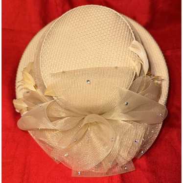 SHE'S LINE Women’s Hat Beige DressyNew York Vinta… - image 1